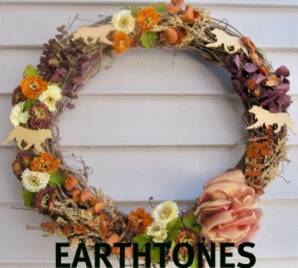 earthtones wreath